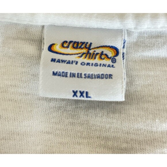 Crazy Shirt Unisex XXL Surfing‎ Fun Print White T-shirt - Picture 5 of 10